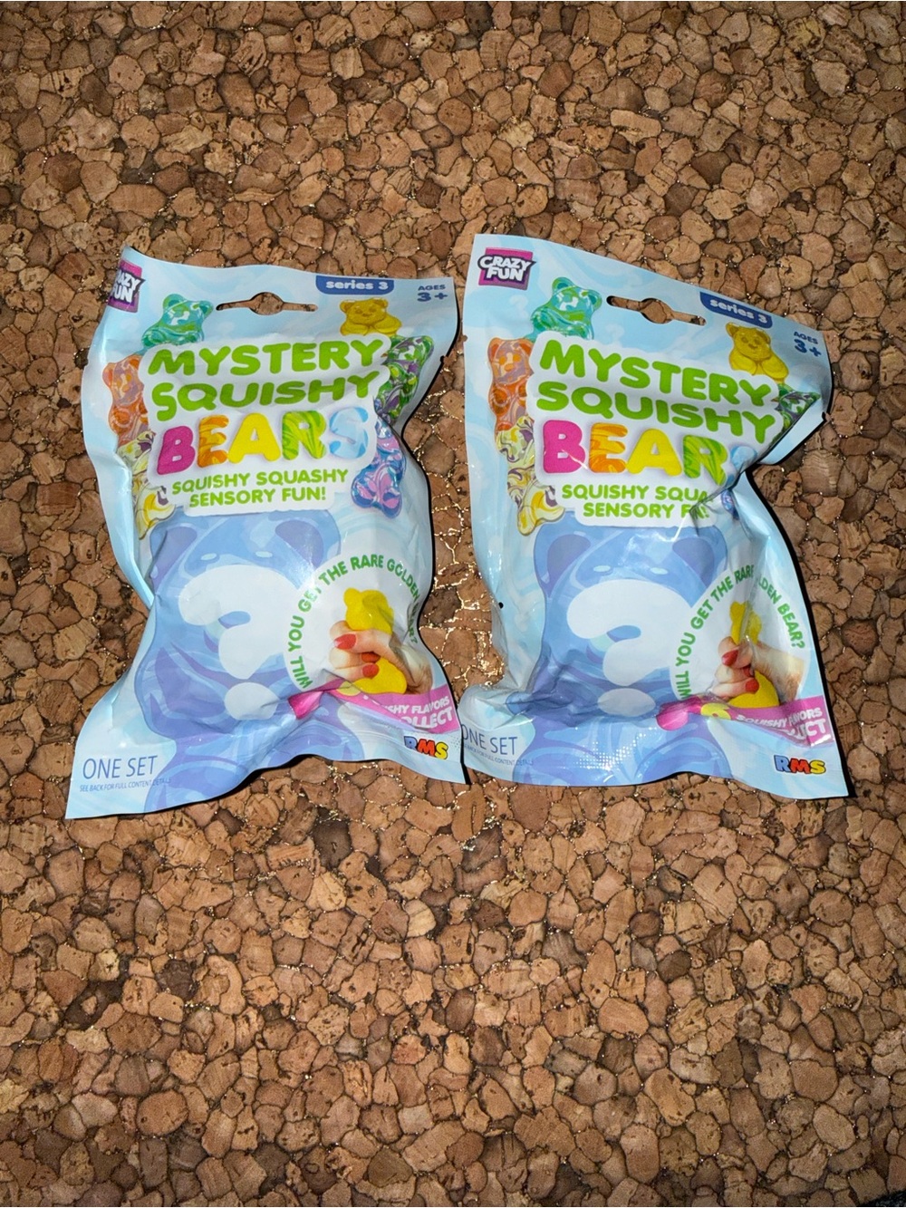 New RMS Mystery Squishy Bear bundle of 2